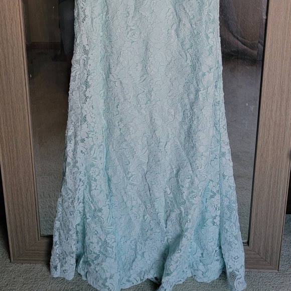 Lace Size 10 Mint Dress - Picture 2 of 5